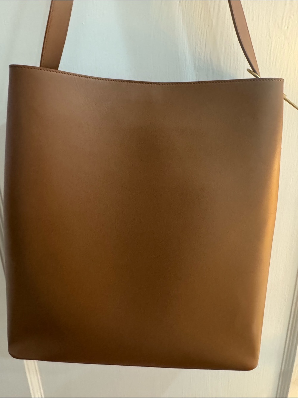 Minimalist Brown Tote Bag for Women Aesther Ekme